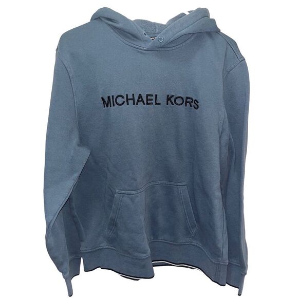 Michael Kors Blue Hoodie - Picture 1 of 6
